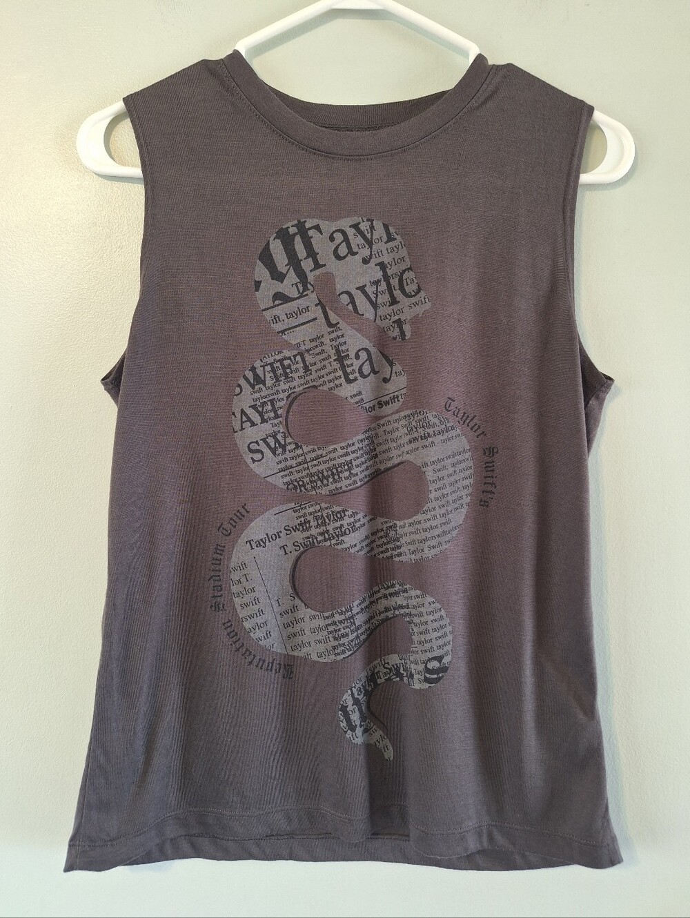 Taylor Swift Reputation Tour Muscle Tank Official Concert Merch - S